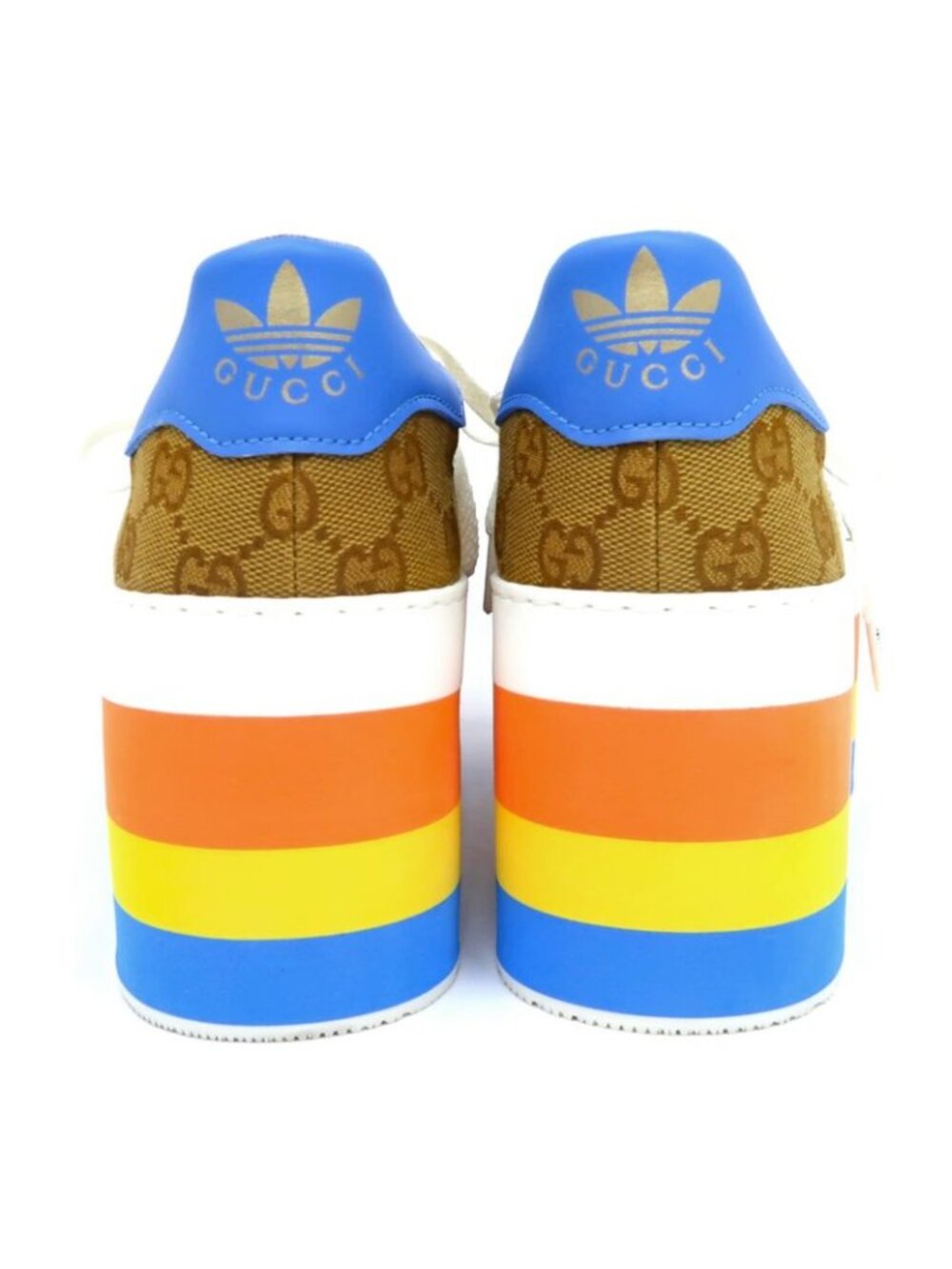 Gucci Adidas Collaboration Sneakers Thick Sole Gazelle - Picture 6 of 10